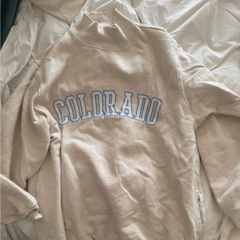 Aerie Colorado Beige Sweater